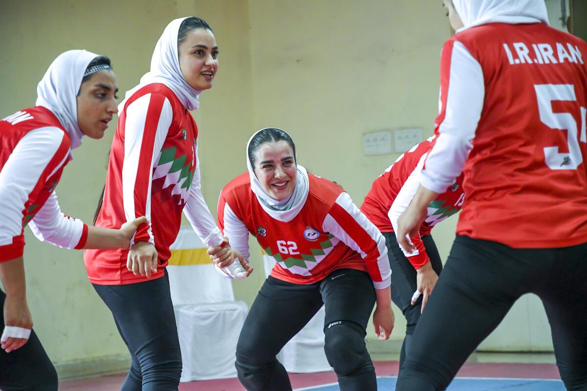 Iran women’s kabaddi team sharpens skills under ‘Mrs Jain’ in India to